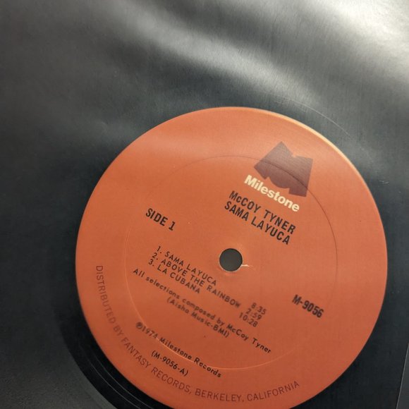 VINYL RECORD JAZZ RECORD #McCoy Tyner ‎– Sama Layuca  ORIGINAL PRESSING - Picture 5 of 7